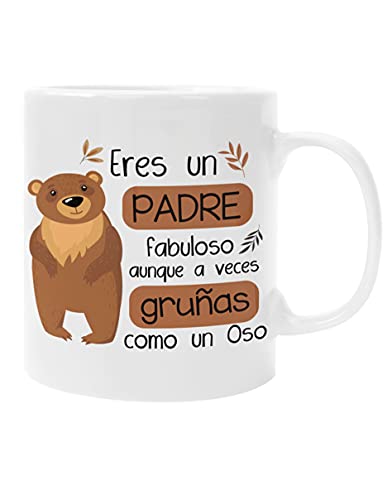 Taza Regalo Gracioso Día Del Padre Papá Gruñón