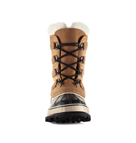 Sorel CARIBOU WATERPROOF Men's Snow Boots, Brown Buff, 9 UK - Image 4