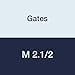 Gates M 2.1/2 QD M Bushing, 2-1/2" Bore
