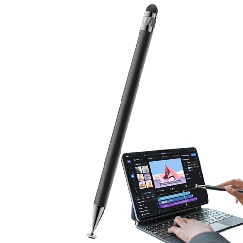 Precision Touch Pen ? Disc Touchscreen, High Accuracy Signature Tool | Replaceable Pen Head Handwriting Gadget, Ideal For Painti