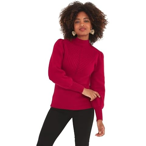 Joe Browns Red Balloon Sleeve Jumper Cover