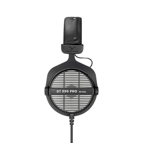 Image of beyerdynamic DT 990 PRO Over Ear Wired Studio Headphones (Black)
