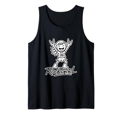 Rockgirl – Metalhands up | Girls Metal & Rock Camiseta sin Mangas