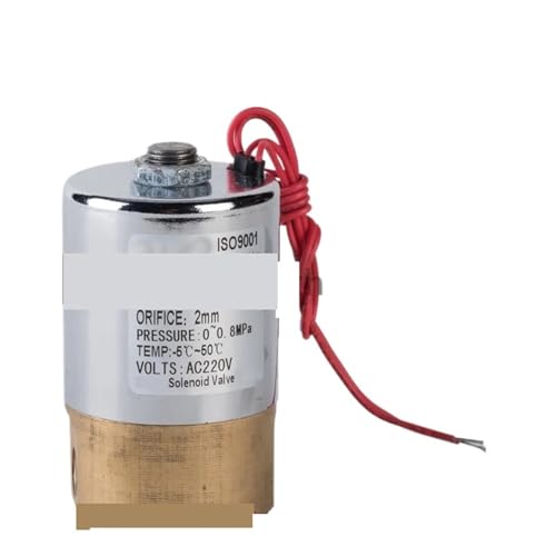 Électrovanne laiton G1/4 action directe ouverture instantanée 220V - 4