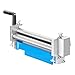 VEVOR Slip Roller, 12.6 inches, Sheet Metal Slip Roll Machine, 20 Gauge Capacity, Rolling Bending Machine with Detachable Rollers, 21 HRC, for Aluminum Alloy Sheet Low Carbon Steel Copper Sheet