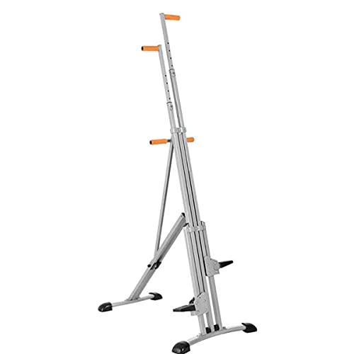 Image of Vertical Climber Machine Home Folding Simulation Stepper Trainer Home Gym Exercise Folding Climbing Machine Exercise Bike with LCD Monitor Efficency