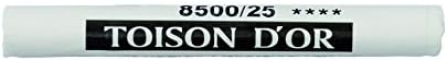 Koh-I-Noor Artist´s Soft Pastels Round 10-75 8500 Titanium White 12 in Set, Count (Pack of 1)