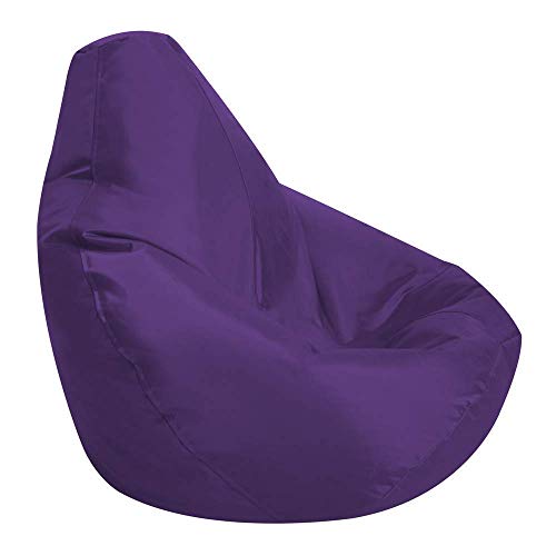 Hi-BagZ Pouf Poire imperméable pour Enfants Violet