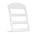 Produktbild Garciadia Professionelle 24 Loch Ohrring Schmuck Zeigen Kunststoff Display Rack Ständer Veranstalter Halter Transparent Angezeigt Ohrringe Ohrstecker