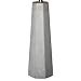 Elegant Designs LT3324-WHT Concrete Table Lamp with Fabric Shade