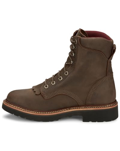 Justin Men's Rivot Lace-Up Work Boot Soft Toe - Ow4403
