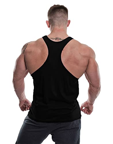Image of THE BLAZZE 0057 Men's Tank Tops Muscle Gym Bodybuilding Vest Fitness Workout Train Stringers