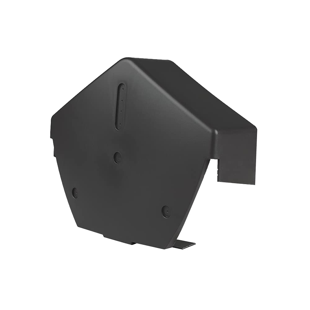 Black Universal Angled Top Cap from B&Q