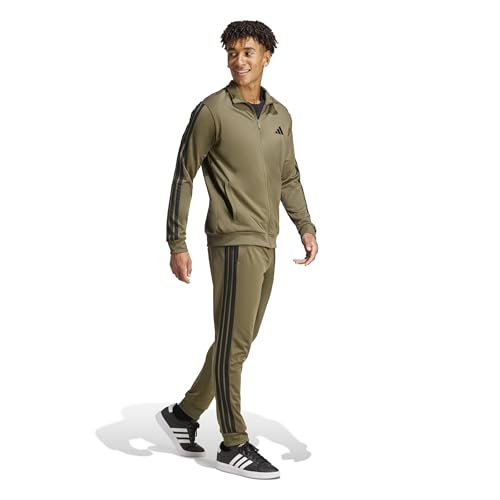 Image of adidas Mens Basic 3-stripes Tricot Track