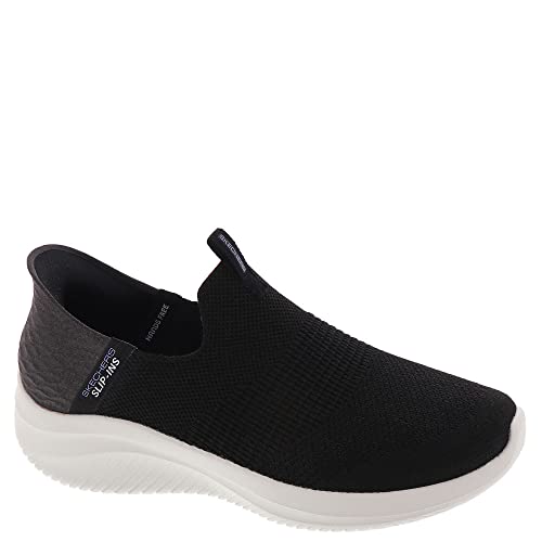 Skechers womens Hands Free Slip Ins Ultra Flex 3.0 Smooth Step Sneaker, Black, 9.5 Wide2