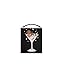 Black Wine Glass