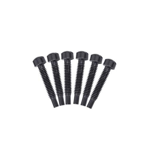 Vis M3 pour micros Humbucker à filetage fin assurant un réglage précis de la hauteur du double bobine