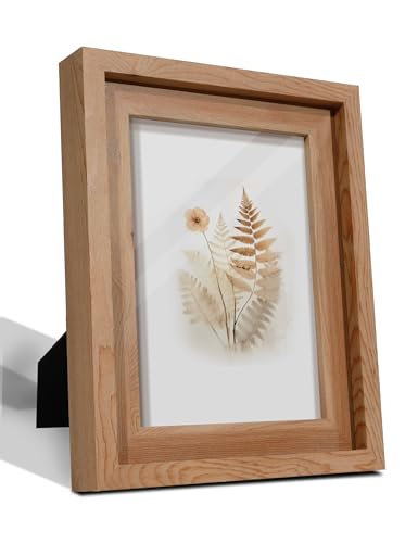SUMGAR 5x7 Picture Frames Photo Frame 7x5 Wooden Picture Frame Rustic Photo Frames With Wood Grain Standing Desk Frame Wall Frames Vintage Decor Christmas Gifts For Women Men Dad Grandad New Home