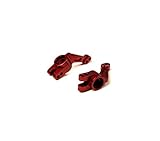 Atomik RC Alloy Rear Stub Axle Carrier, Red fits the Traxxas 1/10 Slash 4X4 and Other Traxxas Models - Replaces Traxxas Part 1952