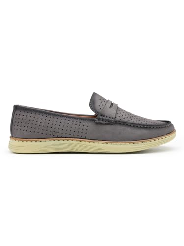 Image of Men's Denim Causal Loafers | Premium Breathable Upper | Driving Loafers | Lighweight Slip-On's | Soft Cushioned Insole | Super Flexible, Comfortable for Men