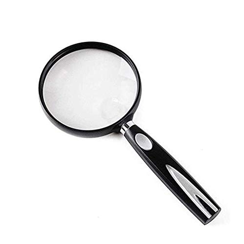 Loupe à main 6X pour lecture confortable des détails de timbres et monnaies