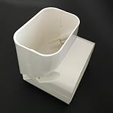 WIIYENA Boîtier de climatisation centrale - Couverture décorative - Ligne préférée - Durée de vie des climatiseurs - Peinture par pulvérisation - Pièces d'amélioration de l'habitat, courbure verticale