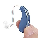 Digital Hearing Amplifier For Seniors - Rechargeable Behind The Ear Amplifier, (BTE) For Moderate...