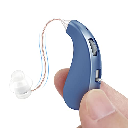 Digital Hearing Amplifier For Seniors - Rechargeable Behind The Ear Amplifier, (Bte) For Moderate Hearing Amplification, Usb Charging Kit By Britzgo #TOP7