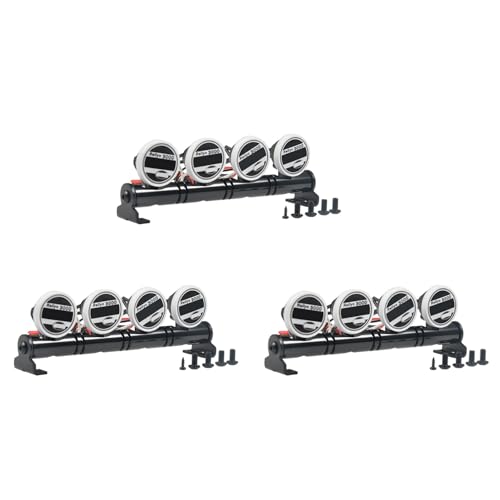 Barra de luz LED de 92.5 mm para evitar obstáculos nocturnos en coches RC crawler 1/10