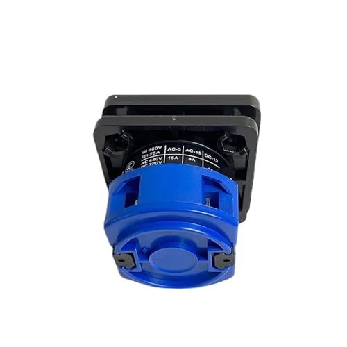Conmutador rotativo LW26 de 25 amperios con selector manual de 3 posiciones mecánicas 5