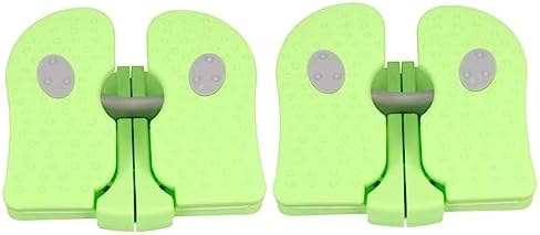 CLISPEED 2 Pcs Home Fitness Equipment Exercise Equipment Mini Stepper Stair Stepper Step Machine Green Multi-Functional Fitness Equipment Climbing Foot Machine Machine Indoor
