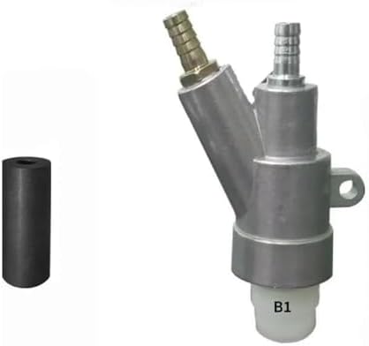 Sand Blaster Gun Boron Carbide Nozzle Air Sandblaster Gun Kits Stainless Steel Spray Gun Sandblasting Gun Rust Dust Remove B1 Sandblasting Gun + Boron Carbide 60 * 20 * 8 1pcs
