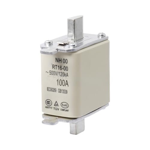 Fusible NH00 RT16-00 100A évite les surcharges 500V DC sur parc de batteries