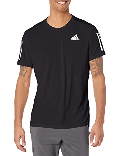 Adidas Men's Standard Own The Run , Black/Reflective Silver, Medium #TOP11