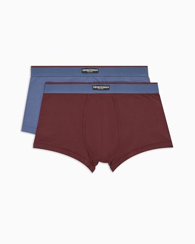 Emporio Armani Men's Logo Label 2 Pack Trunk