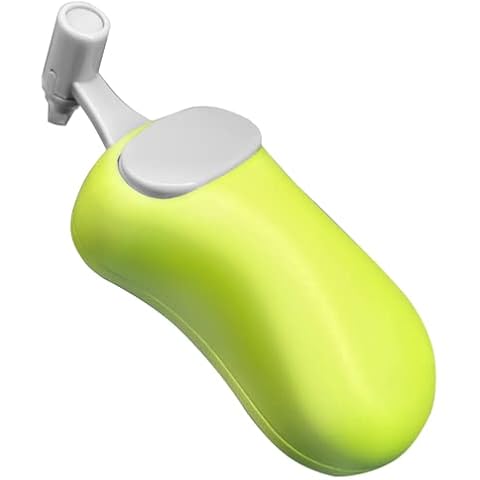 HARAC Handheld Paper Cutter, Japanese Kids Safe Hand Paper Trimmer Tool for Craft, Scrapbook, Office, Classroom, Made in JAPAN, Green Cover