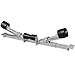 vidaXL 1763.7 lb Capacity Steel Boat Trailer Bottom Support Bracket Mount Keel Rollers