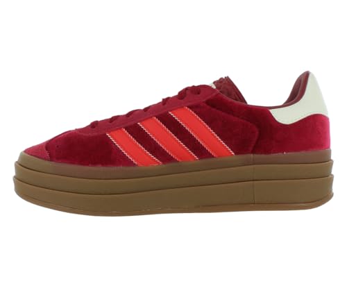 Adidas Originals Gazelle Bold - Women's (IG4388, Red/Ice)3