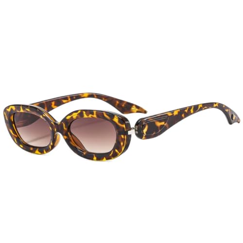 Lunettes de soleil ovales rétro pour protéger les yeux sensibles des reflets UV400