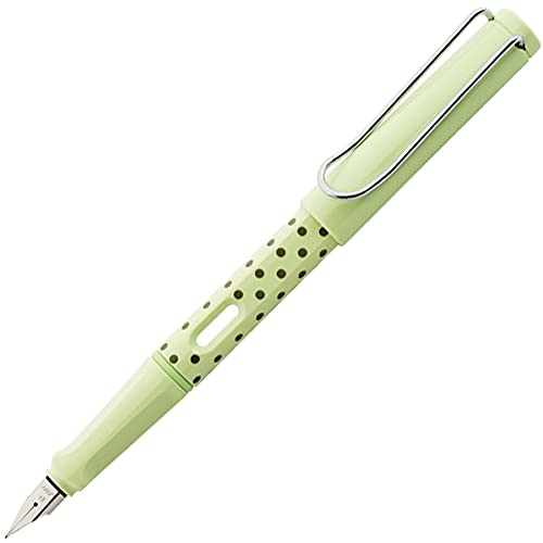 LAMY ラミー 万年筆 限定2021 サファリ ドット グリーン L36MGDT-F 両用式 F 細字