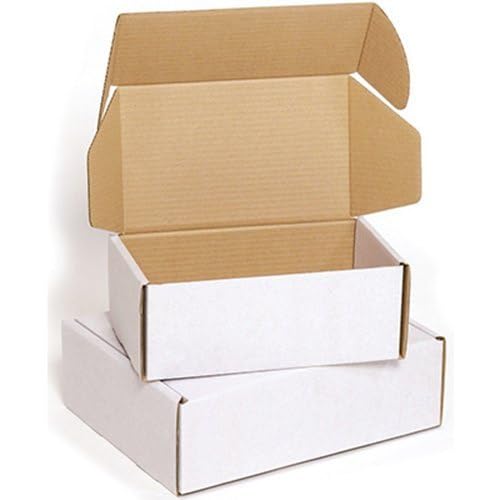 K K Industrial-3ply self locking/Auto lock corrugated packaging white box size :-10x5x1.5 inch(pack of 50) (B0CR8K5Z45) Amazon Price History, Amazon Price Tracker