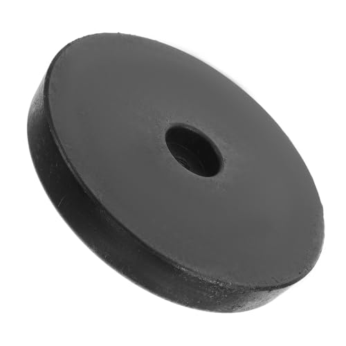 EXHUMKY Base de Peso para Lámpara de Escritorio y Suelo Accesorio de Chasis de Hierro Estable Diseño DIY Base Redonda para Lámparas de Mesa y Material Plástico Hierro