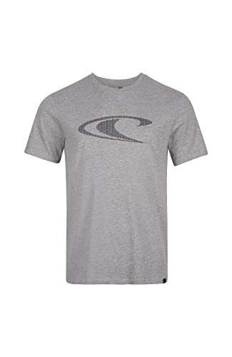 O'NEILL Wave T-Shirt Men Camiseta, Hombre, 18013 Silver Melee, M Cover