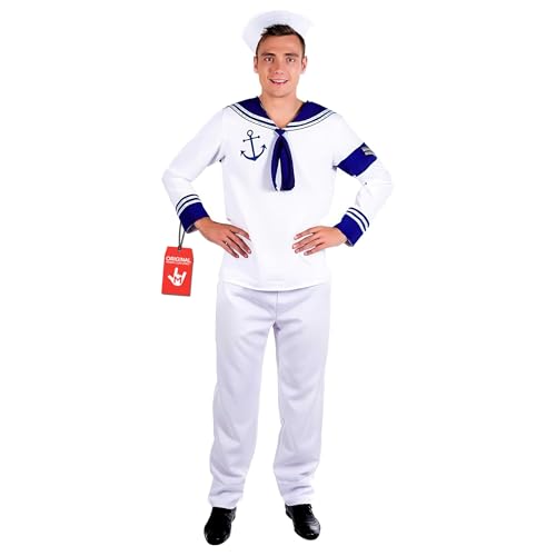 Costume confortevole per tutto il giorno: fatto con materiali leggeri, che rendono facile indossarlo e muoversi. Le cuciture rinforzate offrono resistenza superiore, per eventi all'aperto e al chiuso. Lavare solo a mano.