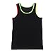 JARAZIN Tomboy Transgender Lesbian FTM Cotton Long Elastic Band Built-in Chest Binder (Medium, Black)