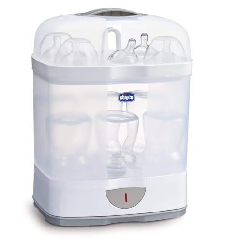 Chicco SterilNatural Sterilizzatore Biberon 2in1, Sterilizzatore Modulare a...