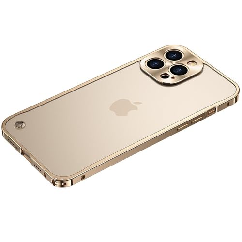 Cadre en aluminium magnétique iPhone 15 Plus et coque métal 14 Pro Max