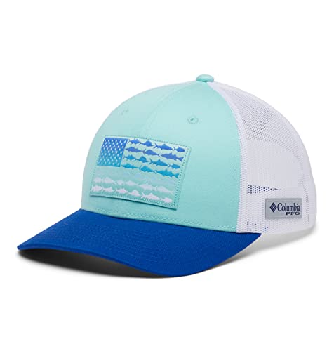 Image of Columbia Unisex-Adult PFG Snap Back Fish Flag Ballcap