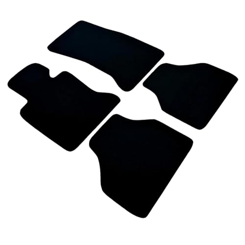 Tapis de sol de prestige noir antidérapant pour Série 7 E65 de 2001-2008