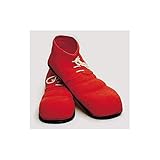  Sanroma Chaussures de Clown Rouge en Latex de 24 cm